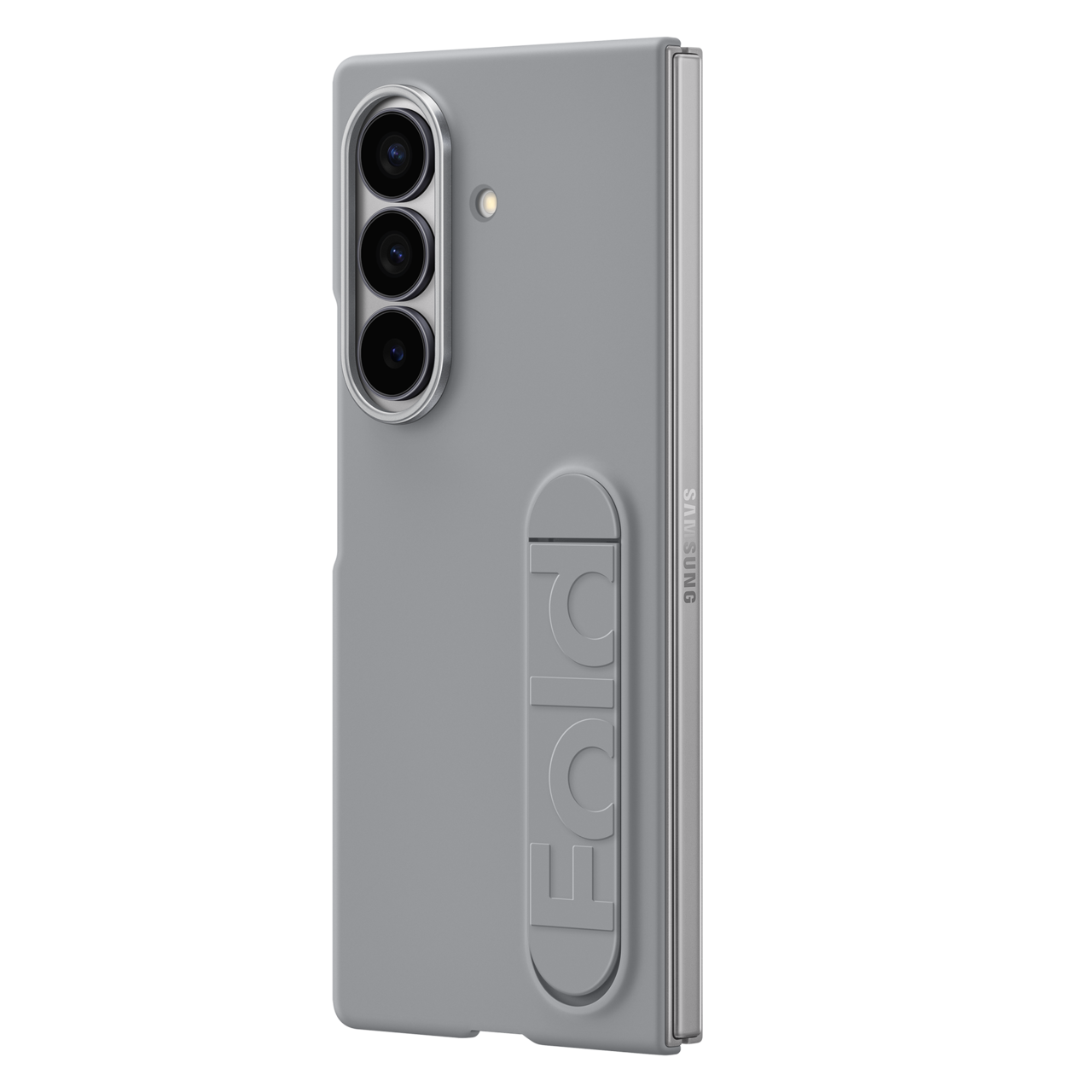 Samsung Galaxy Z Fold 7 Matte Skin Feel PC Hard Case with Kickstand - Green