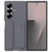 Samsung galaxy Z Fold7 Skin Feel Matte Case with Silicon Band & Stand