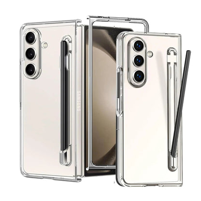 Samsung Z Fold8 Ultra Transparent Case, Crystal Clear Anti-Yellowing Cover with Spen