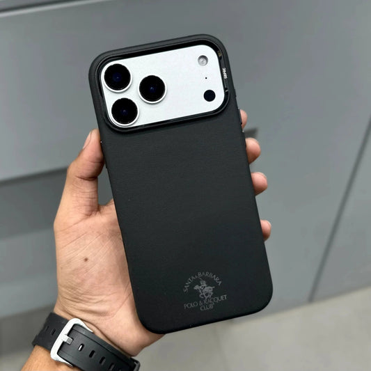 iPhone 17 Pro Max Santa Barbara Simon Series Leather Case with Magsafe
