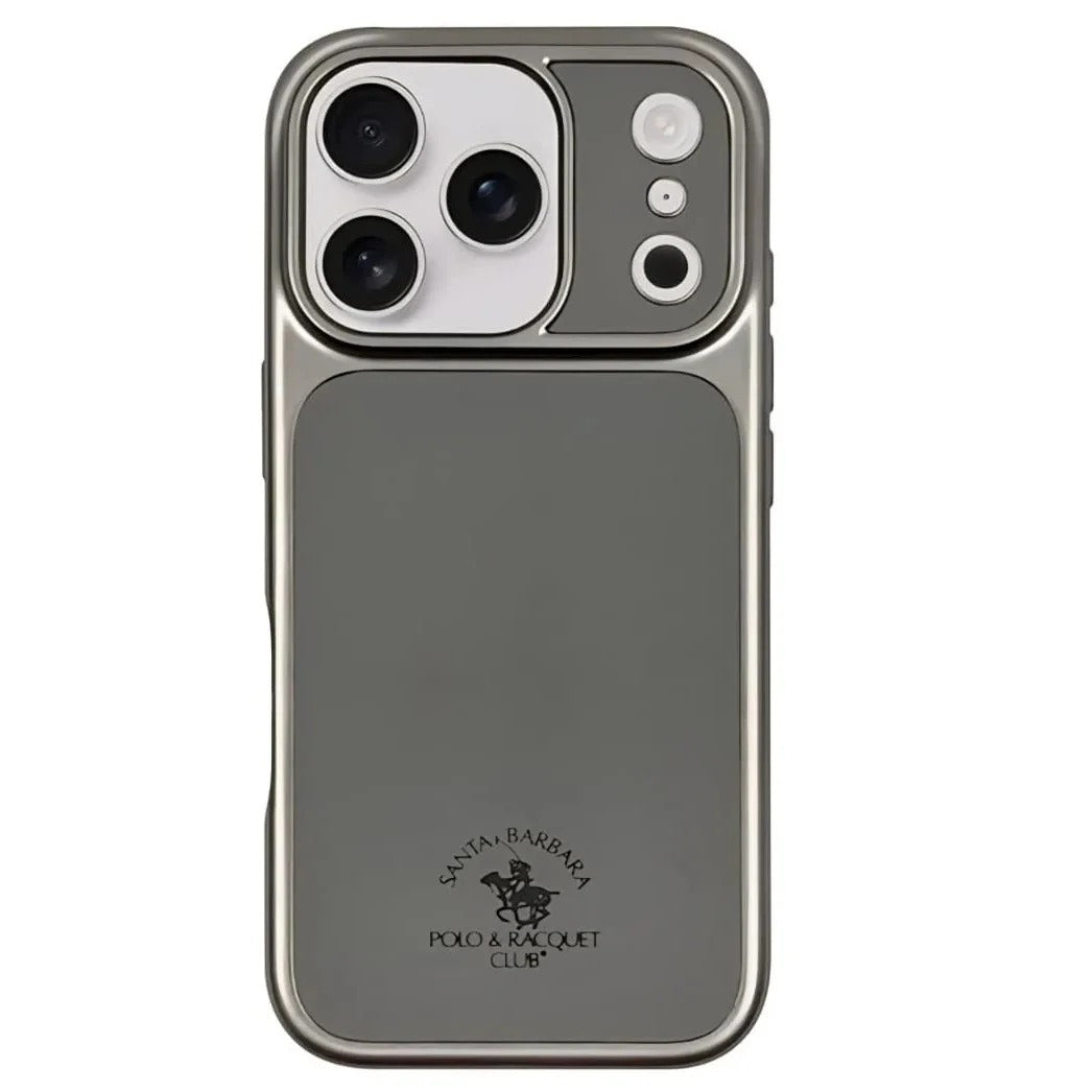 iPhone 17 Pro Max Leather Case, Original Santa Barbara Lucas Series Leather Back Cover