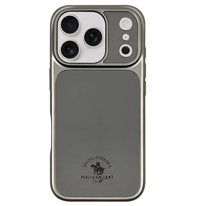 iPhone 17 Pro Max Leather Case, Original Santa Barbara Lucas Series Leather Back Cover