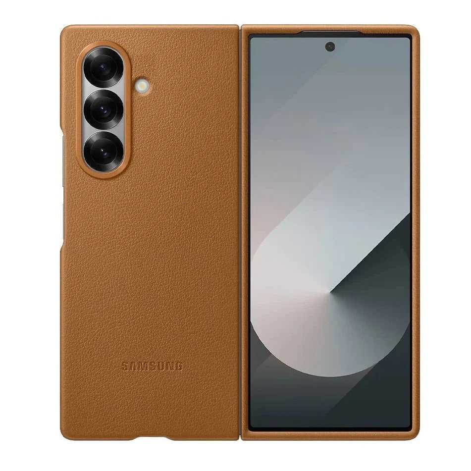 Samsung Z Fold8 Ultra Leather Case, Kindsuit Slim Leather Back Cover
