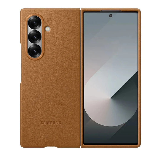 Samsung Z Fold8 Ultra Leather Case, Kindsuit Slim Leather Back Cover