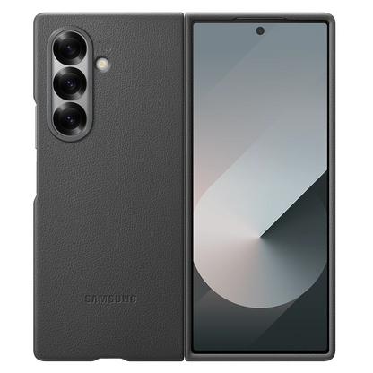 Samsung Z Fold8 Ultra Leather Case, Kindsuit Slim Leather Back Cover