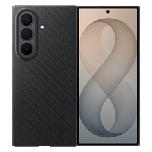 Samsung Z Fold8 Ultra Carbon Case, 0.8mm Slim Carbon Fiber Cover with Magsafe and Logo