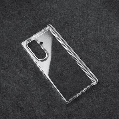 Samsung Galaxy Z Fold7 Thin & Light Crystal Clear Hinge Protection Case - Transparent