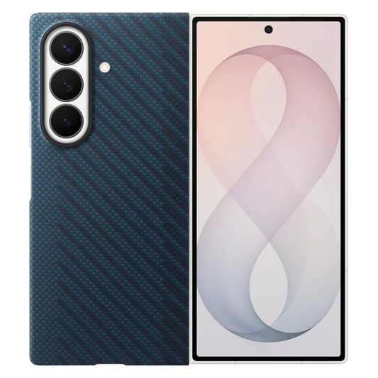 Samsung Z Fold8 Ultra Carbon Case, 0.8mm Slim Carbon Fiber Cover with Magsafe and Logo