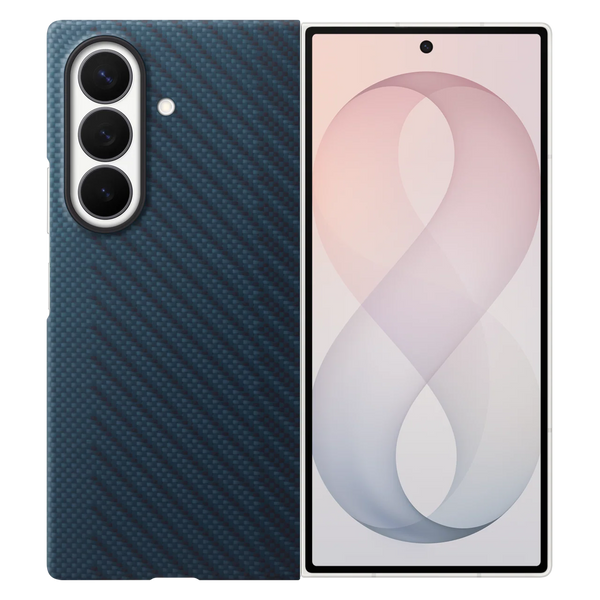 Samsung Z Fold8 Ultra Carbon Case, 0.8mm Slim Carbon Fiber Cover with Magsafe and Logo