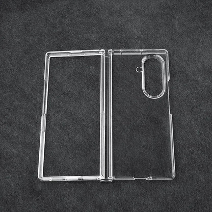 Samsung Galaxy Z Fold7 Thin & Light Crystal Clear Hinge Protection Case - Transparent