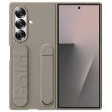 Samsung galaxy Z Fold7 Skin Feel Matte Case with Silicon Band & Stand