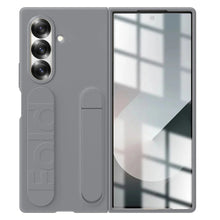 Samsung Galaxy Z Fold7 Skin Feel Case with Silicon Band & Kickstand