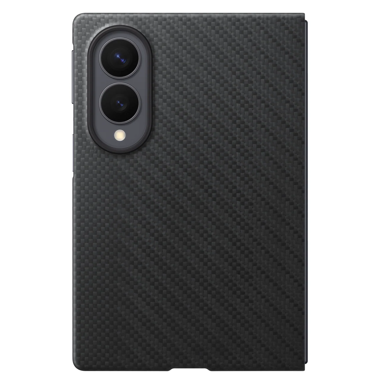 Samsung Z Fold8 Carbon Case, 0.8mm Slim Carbon Fiber Cover with Magsafe and Logo