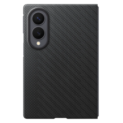 Samsung Z Fold8 Carbon Case, 0.8mm Slim Carbon Fiber Cover with Magsafe and Logo