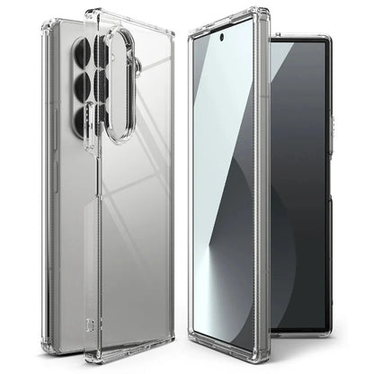 Samsung Z Fold8 Ultra Transparent Case, Crystal Clear Soft TPU Raised Corner Edges