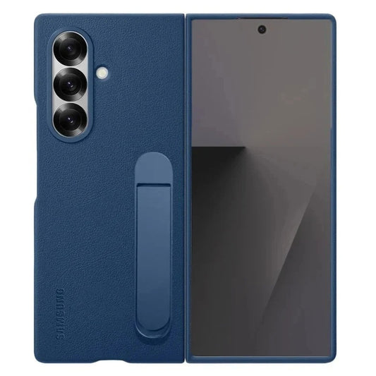 Samsung Z Fold8 Ultra Leather Case, Kindsuit Leather Cover with Kickstand