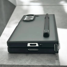 Samsung Galaxy Z Fold7 Smoke Shockproof Protection Case with Stylus - Smoke