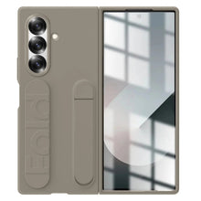 Samsung Galaxy Z Fold7 Skin Feel Case with Silicon Band & Kickstand