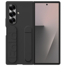 Samsung galaxy Z Fold7 Skin Feel Matte Case with Silicon Band & Stand