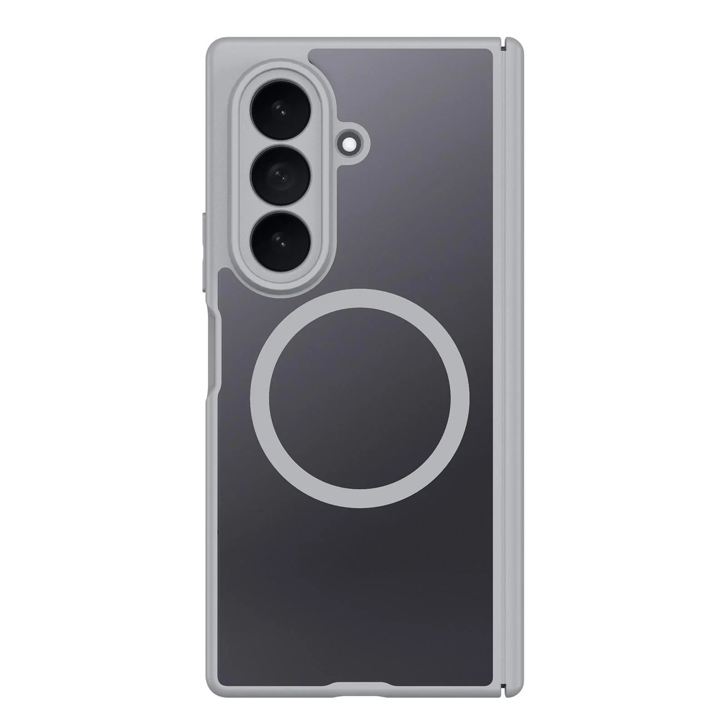 Samsung Z Fold8 Ultra Skin Feel Smoke, Dual Central Axis Magsafe Case with Hinge Protection