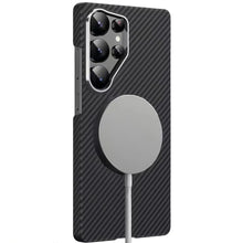 Samsung Galaxy S26 Ultra Slim Lightweight Carbon Fiber Case with Magsafe - Black