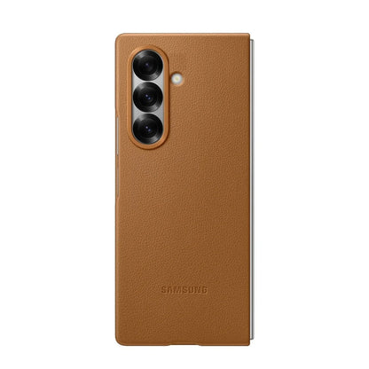 Samsung Z Fold8 Ultra Leather Case, Kindsuit Slim Leather Back Cover