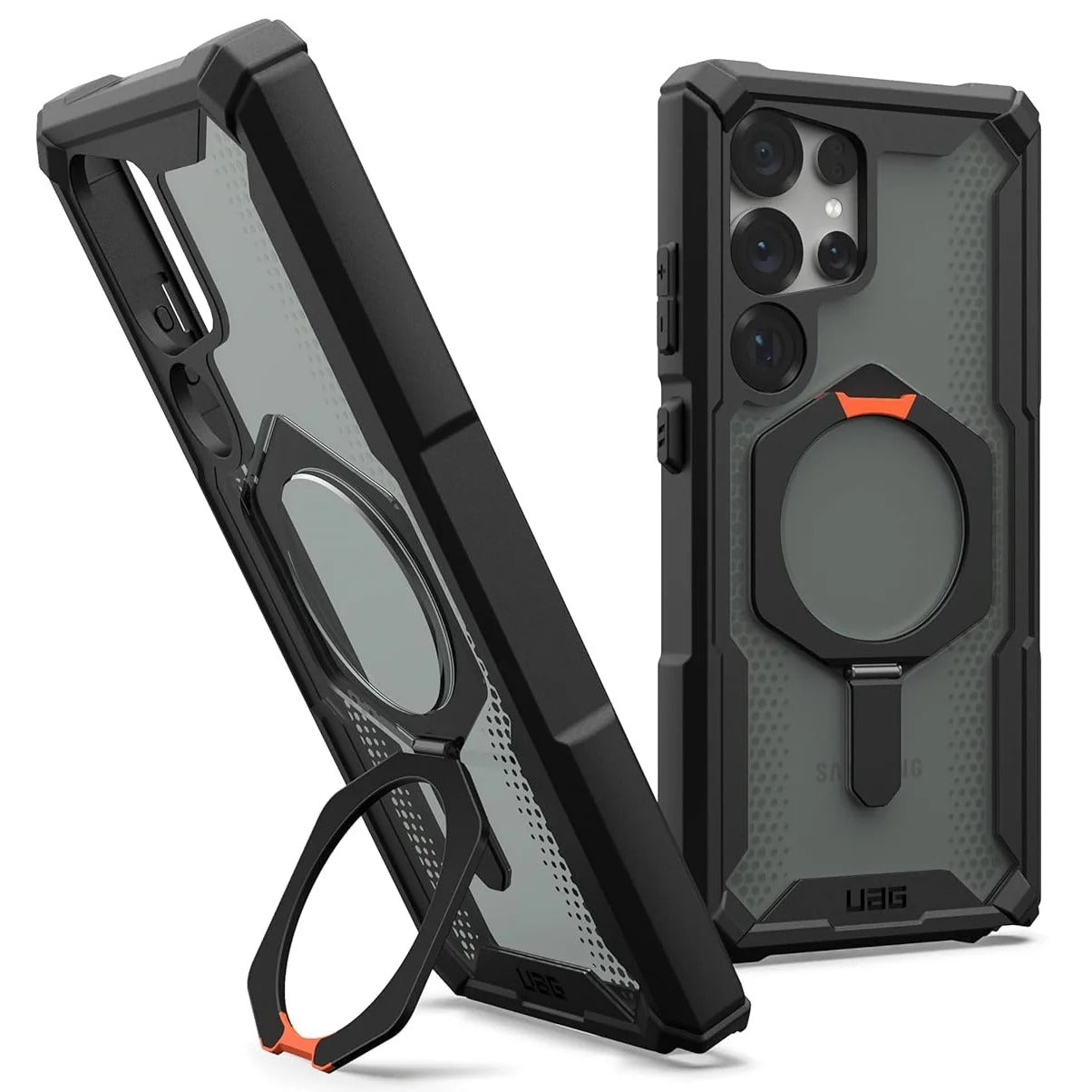 Samsung Galaxy S24 Ultra Plasma XTE Ruged Armor Case with MagSafe & Metal Kickstand