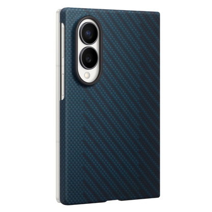 Samsung Z Fold8 Carbon Case, 0.8mm Slim Carbon Fiber Cover with Magsafe and Logo
