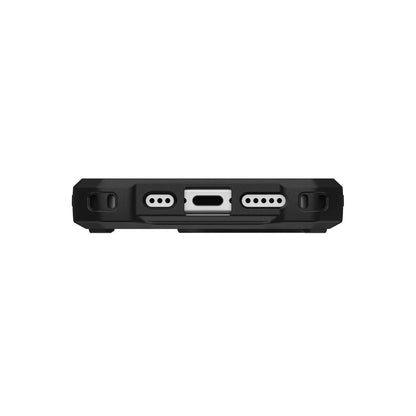 Apple iPhone 16 Pro Back Cover Monarch Pro Kevlar Ruged Armor with MagSafe - Black