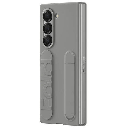 Samsung galaxy Z Fold7 Skin Feel Matte Case with Silicon Band & Stand