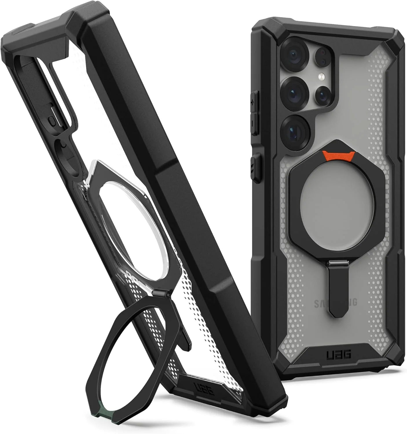 Samsung Galaxy S24 Ultra Plasma XTE Ruged Armor Case with MagSafe & Metal Kickstand