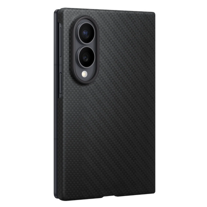 Samsung Z Fold8 Carbon Case, 0.8mm Slim Carbon Fiber Cover with Magsafe and Logo