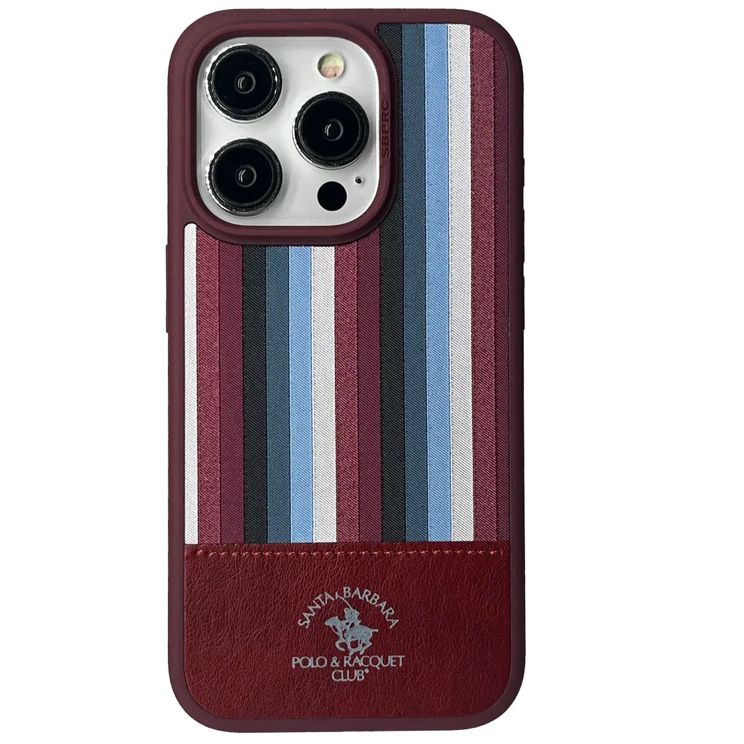 iPhone 15 Pro Max Santa Barbara ISAAC Series Case - Maroon