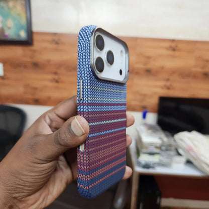 iPhone 17 Pro Max 0.8mm Ultrathin Carbon Fiber Texture Case with Magsafe