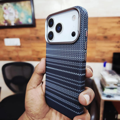 iPhone 17 Pro Max 0.8mm Ultrathin Carbon Fiber Texture Case with Magsafe