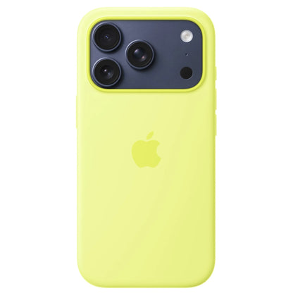 iPhone 17 Pro Silicone Case with MagSafe - Neon Yellow