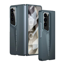 Samsung Galaxy Z Fold 6 Ultrathin Car Style PC Case with Camera & Front Glass Protection