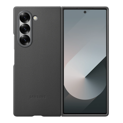 Samsung Galaxy Z Fold 6 Leather Back Cover Case
