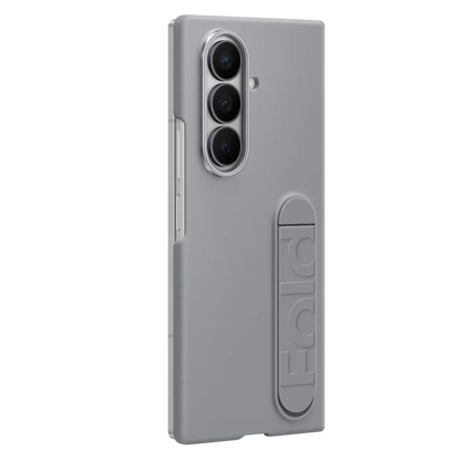 Samsung Z Fold8 Ultra Silicon Case Kickstand with Logo