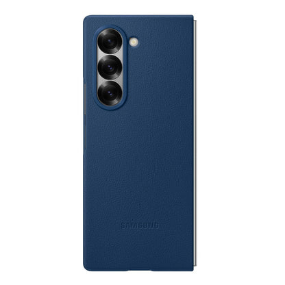 Samsung Galaxy Z Fold 6 Leather Back Cover Case