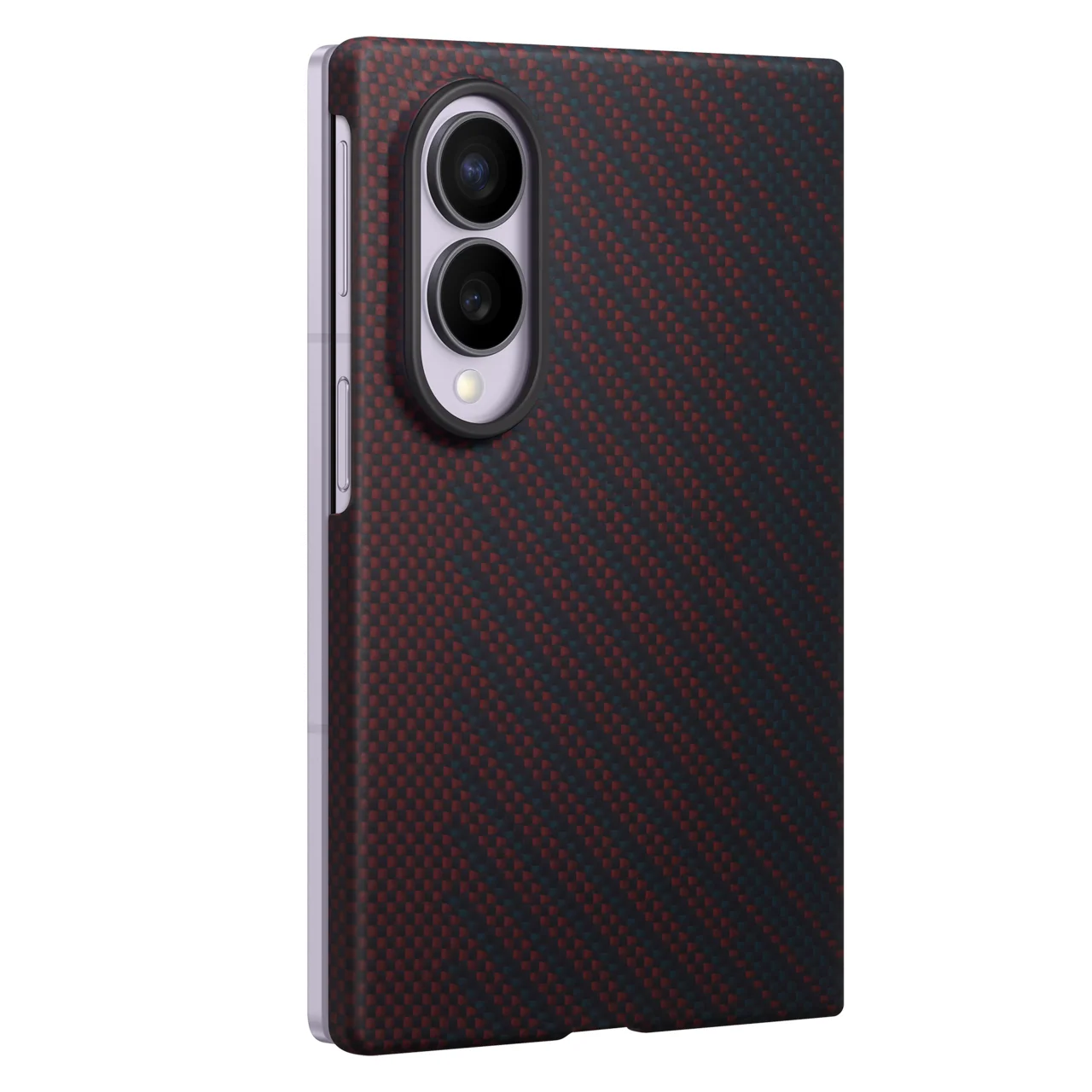 Samsung Z Fold8 Carbon Case, 0.8mm Slim Carbon Fiber Cover with Magsafe and Logo