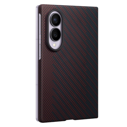 Samsung Z Fold8 Carbon Case, 0.8mm Slim Carbon Fiber Cover with Magsafe and Logo