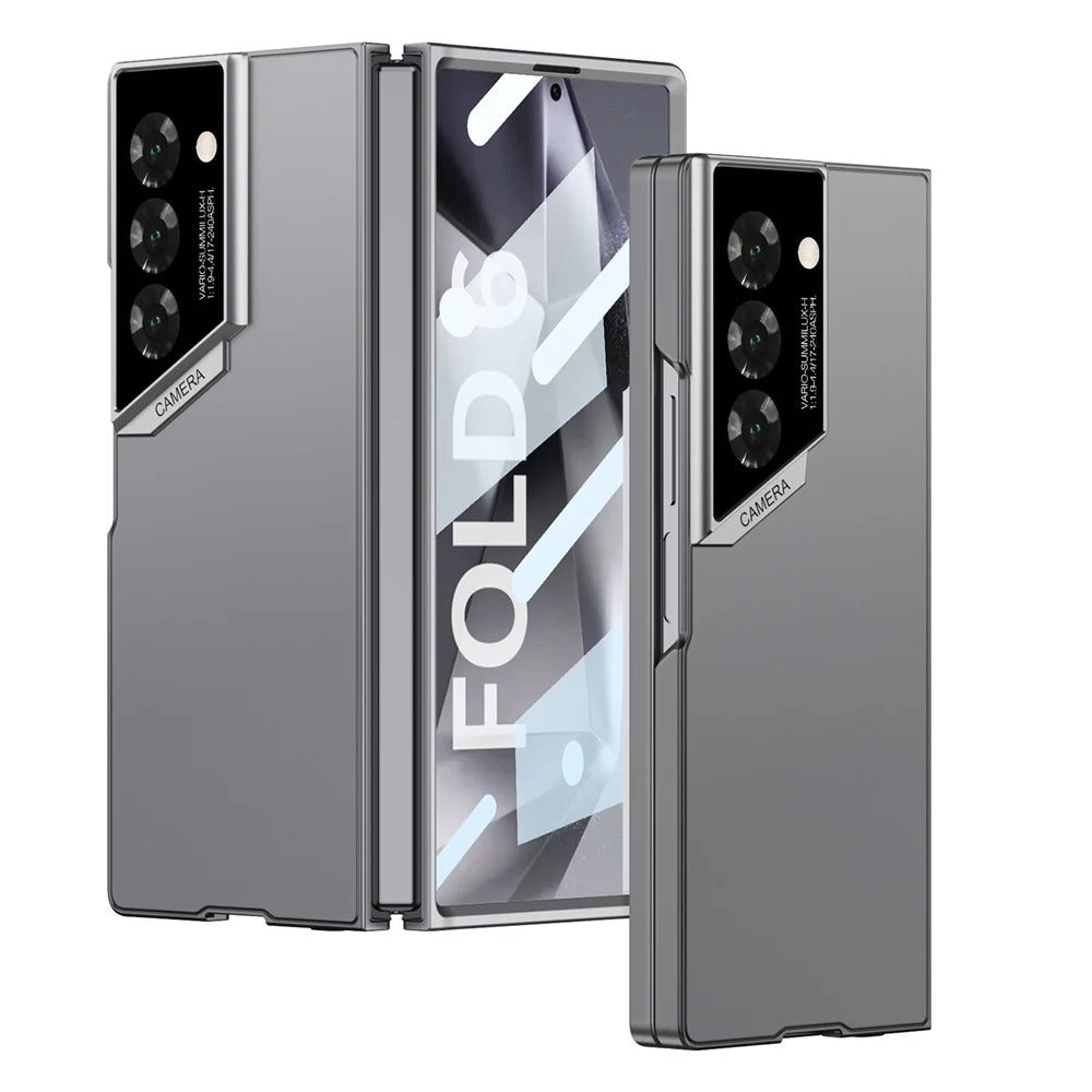 Samsung Galaxy Z Fold 6 Ultra-Thin Matte PC Case Eyes of Raptor with Camrea & Front Glass Protection
