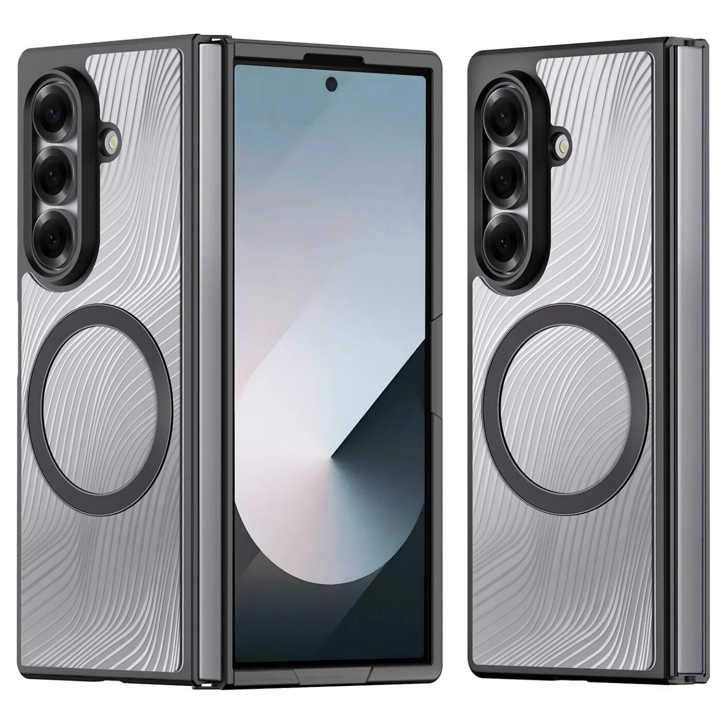 Samsung Galaxy Z Fold 7 5G DUCIS AIMO Series Matte Frosted Magsafe Case - Black