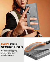 Samsung Z Fold8 Ultra Silicon Skin Feel Band Strip & Kickstand Case with Hinge Protection