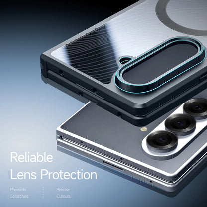 Samsung Galaxy Z Fold 7 5G DUCIS AIMO Series Matte Frosted Magsafe Case - Black