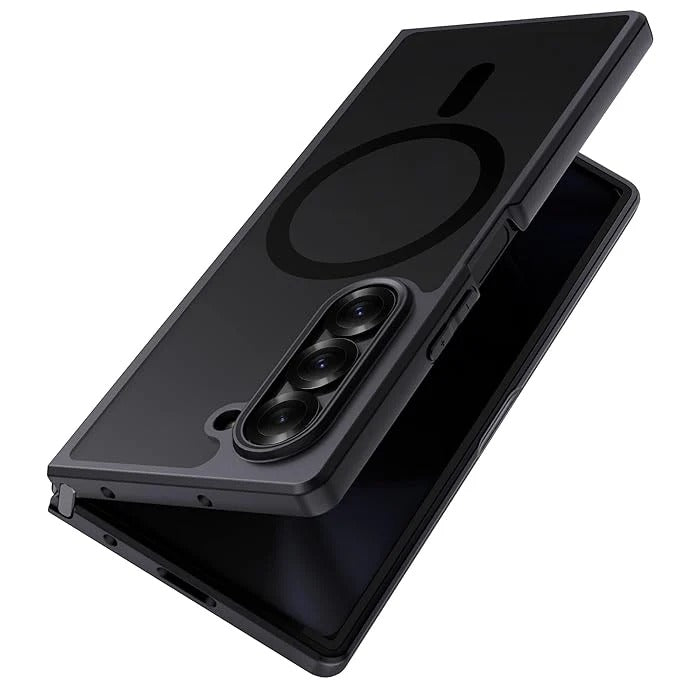 Samsung Galaxy Z Fold 6 Clear Shockproof Protection Case with Magsafe