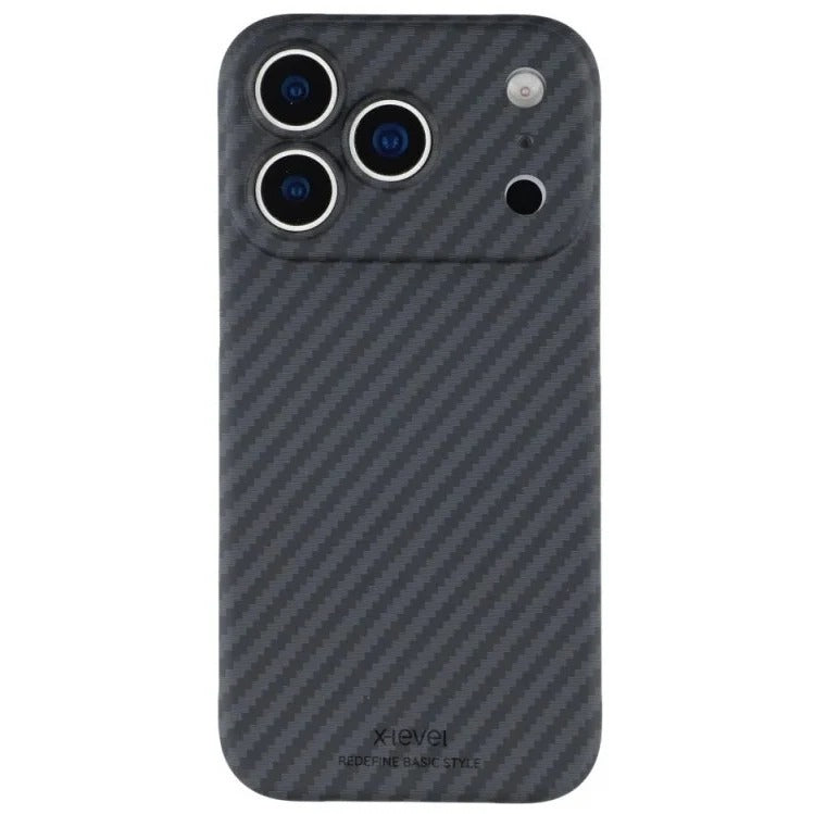 iPhone 18 Pro X-LEVEL 0.6mm Carbon Fiber Case with Magsafe - Black