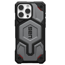 Apple iPhone 16 Pro Back Cover Monarch Pro Kevlar Ruged Armor with MagSafe - Gray