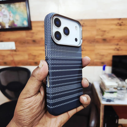 iPhone 17 Pro Max 0.8mm Ultrathin Carbon Fiber Texture Case with Magsafe